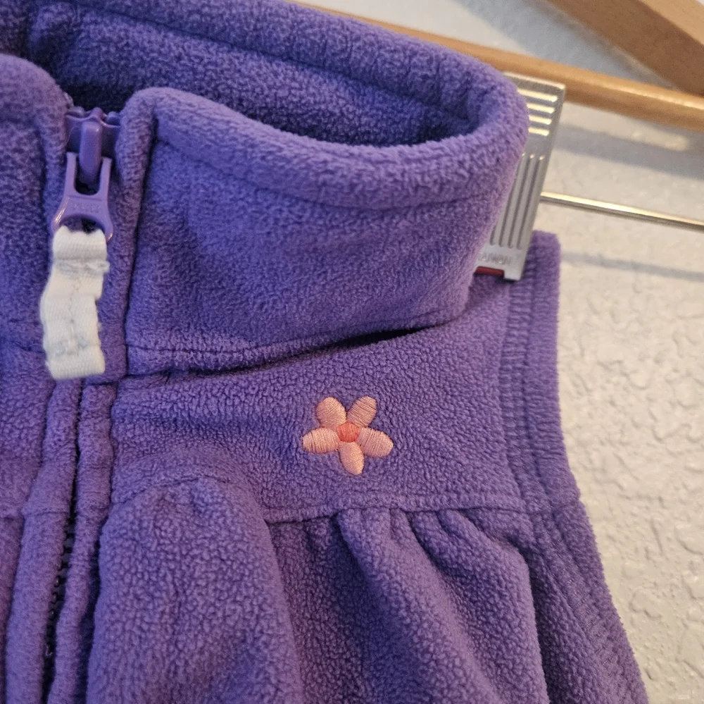 carters purple vest, 3 months
